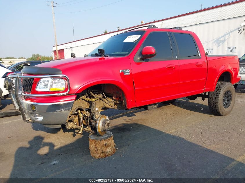 2001 Ford F-150 King Ranch Edition/Lariat/Xlt VIN: 1FTRW08L81KE30420 Lot: 40252797