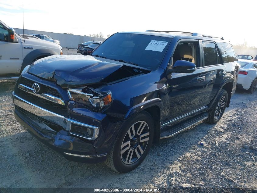 2018 Toyota 4Runner Limited VIN: JTEZU5JRXJ5190167 Lot: 40252806