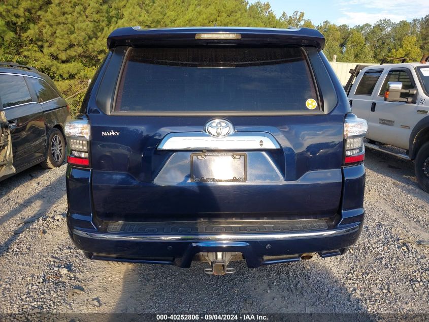 2018 Toyota 4Runner Limited VIN: JTEZU5JRXJ5190167 Lot: 40252806