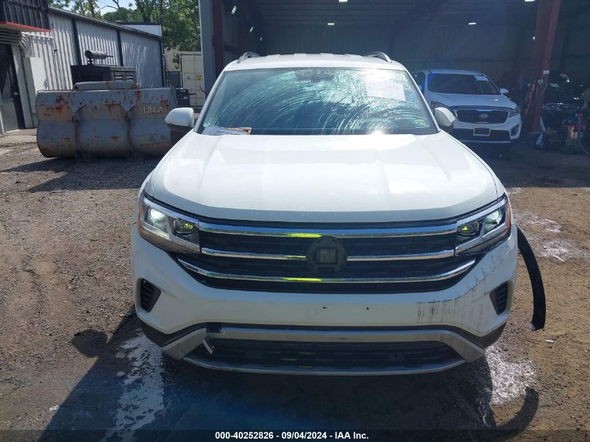 1V2WR2CA6MC567431 2021 Volkswagen Atlas Se