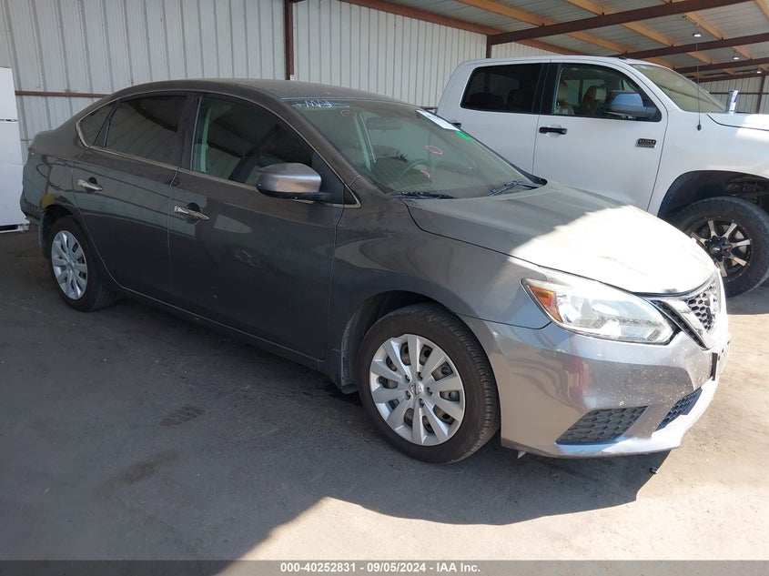 VIN 3N1AB7AP5KY261560 2019 NISSAN SENTRA S