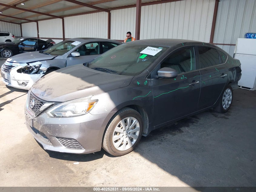 VIN 3N1AB7AP5KY261560 2019 NISSAN SENTRA S