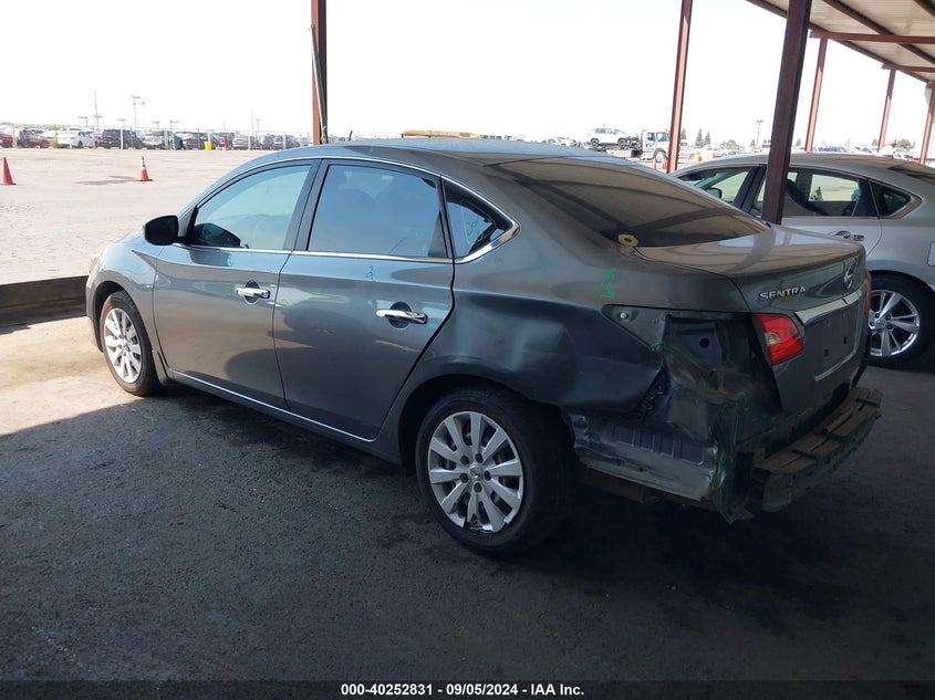 VIN 3N1AB7AP5KY261560 2019 NISSAN SENTRA S