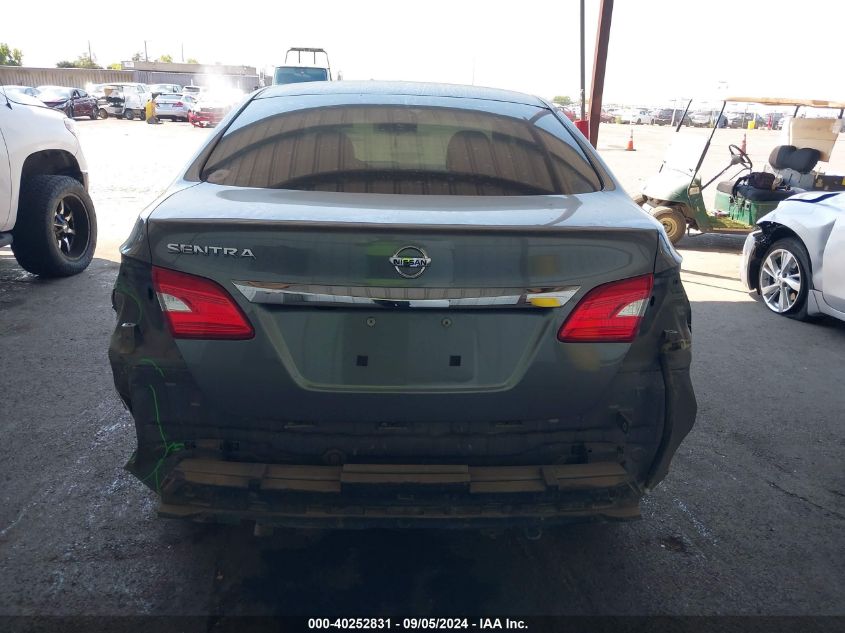 VIN 3N1AB7AP5KY261560 2019 NISSAN SENTRA S