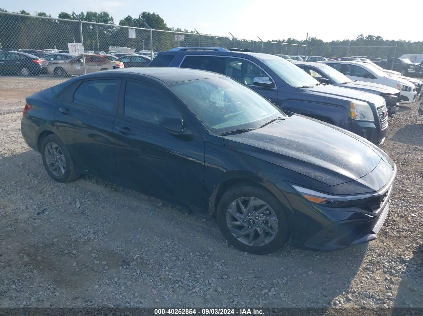 2024 Hyundai Elantra Hybrid Blue VIN: KMHLM4DJ9RU115175 Lot: 40252854