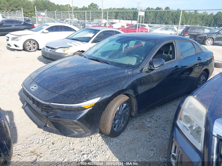 2024 Hyundai Elantra Hybrid Blue VIN: KMHLM4DJ9RU115175 Lot: 40252854