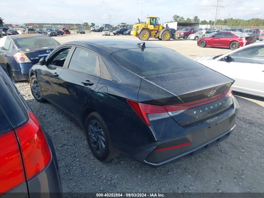 2024 Hyundai Elantra Hybrid Blue VIN: KMHLM4DJ9RU115175 Lot: 40252854