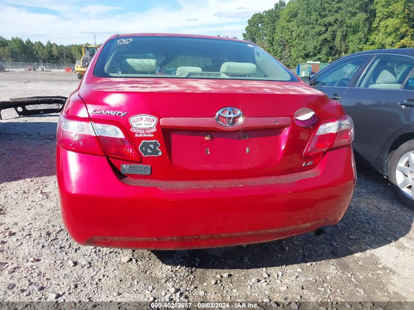 2007 Toyota Camry Le VIN: JTNBE46K773047315 Lot: 40252867