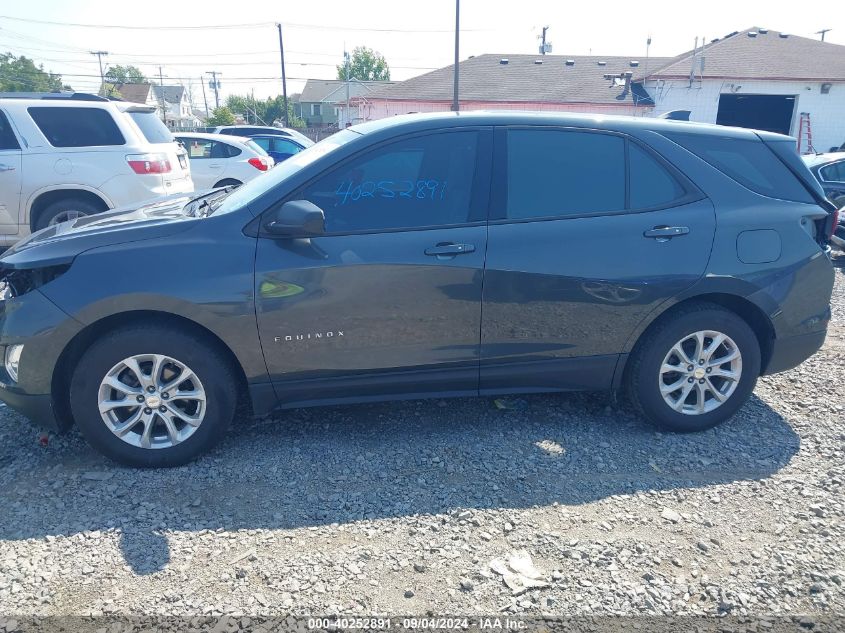 2019 Chevrolet Equinox Ls VIN: 3GNAXHEVXKS638052 Lot: 40252891