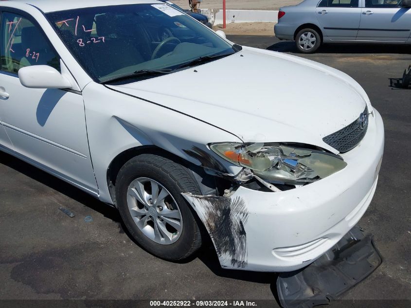 2004 Toyota Camry Le V6 VIN: 4T1BF32K14U067708 Lot: 40252922