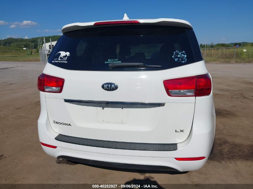 KNDMB5C12H6307515 2017 Kia Sedona Lx