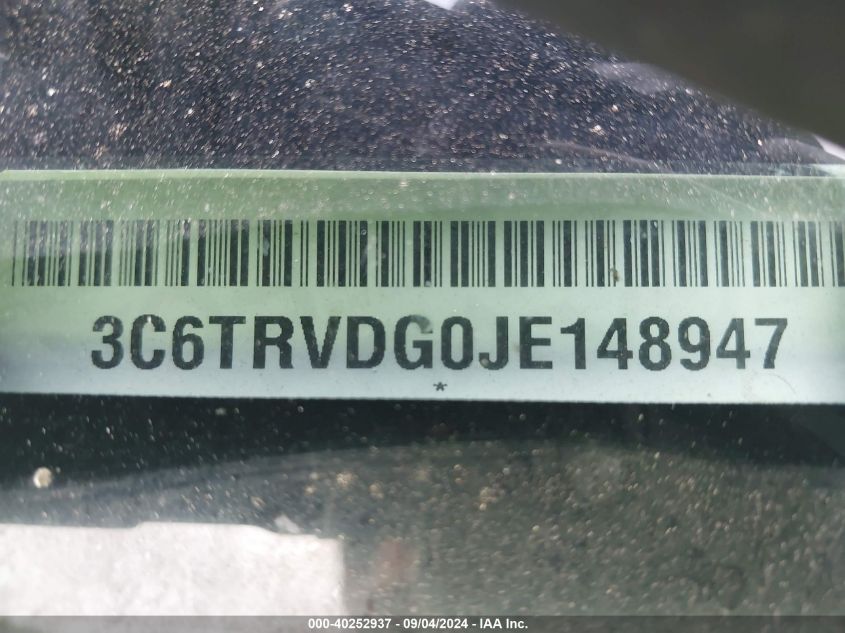 3C6TRVDG0JE148947 2018 Ram Promaster 2500 2500 High