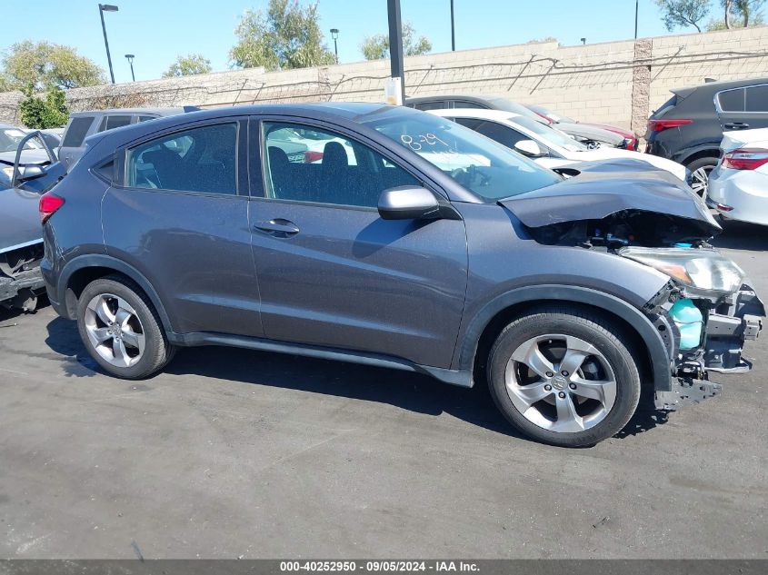 2017 Honda Hr-V Lx VIN: 3CZRU5H35HG700329 Lot: 40252950