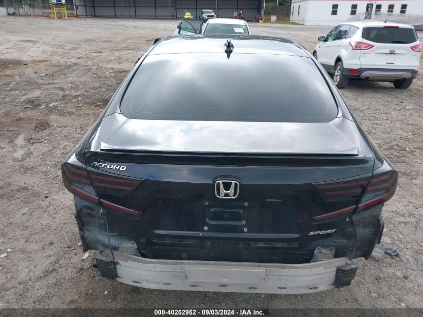 2018 Honda Accord Sport VIN: 1HGCV1F34JA133377 Lot: 40252952