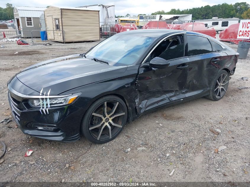 2018 Honda Accord Sport VIN: 1HGCV1F34JA133377 Lot: 40252952