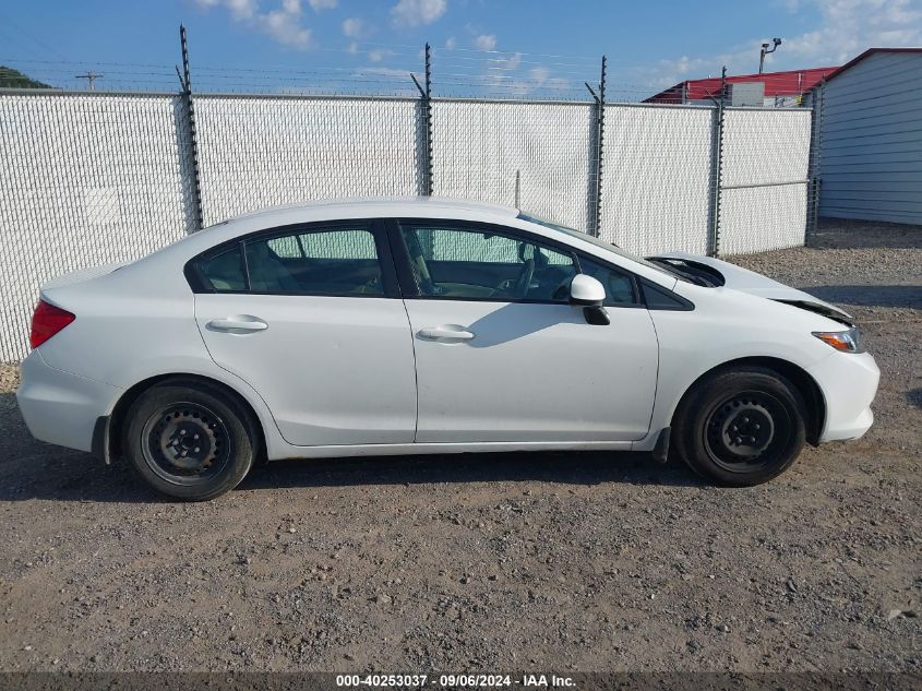 19XFB2F51CE384496 2012 Honda Civic Lx