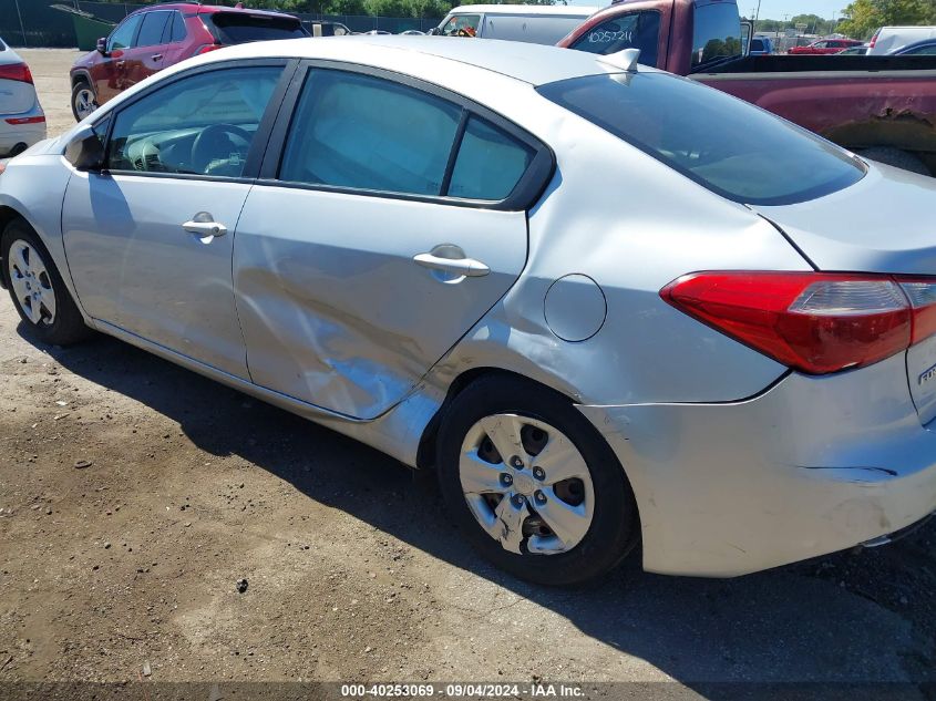 2016 Kia Forte Lx VIN: KNAFK4A61G5573742 Lot: 40253069