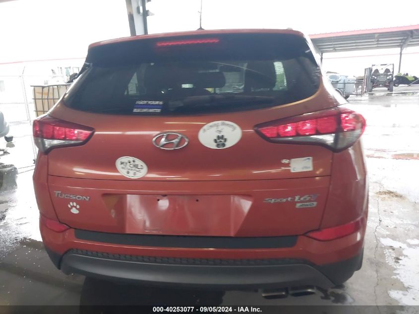 KM8J3CA28GU052925 2016 Hyundai Tucson Sport