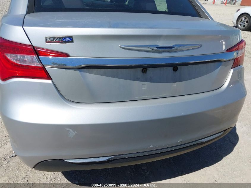 2012 Chrysler 200 Lx VIN: 1C3CCBAB6CN241038 Lot: 40253099