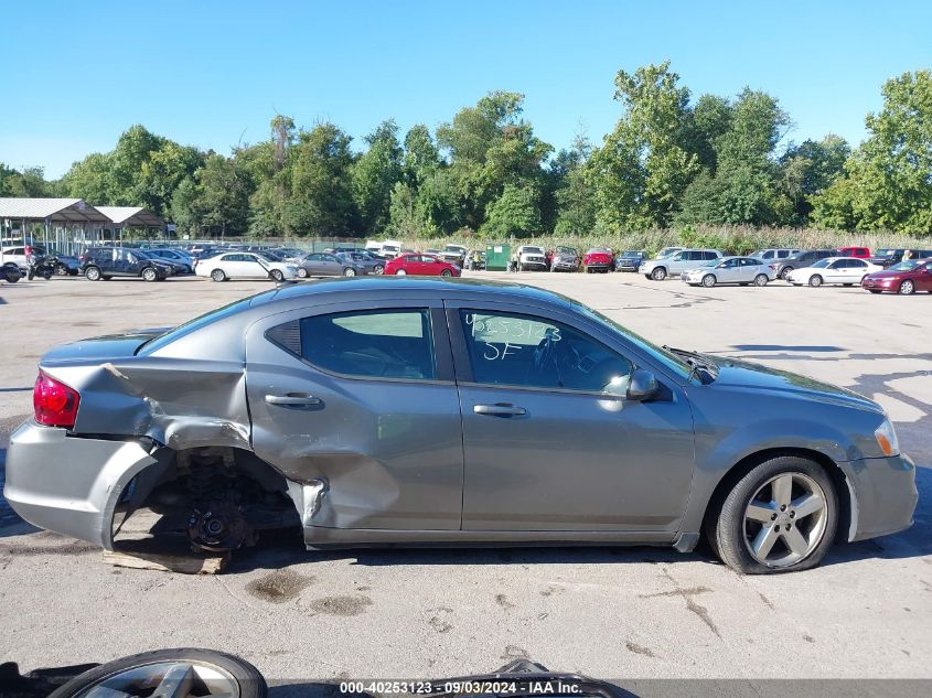 2013 Dodge Avenger Sxt VIN: 1C3CDZCG3DN544875 Lot: 40253123