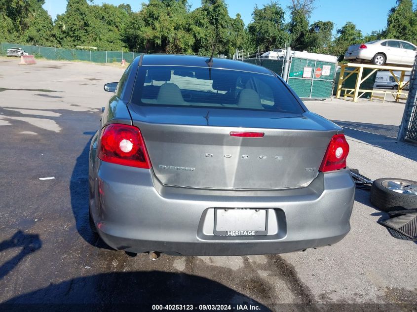 2013 Dodge Avenger Sxt VIN: 1C3CDZCG3DN544875 Lot: 40253123