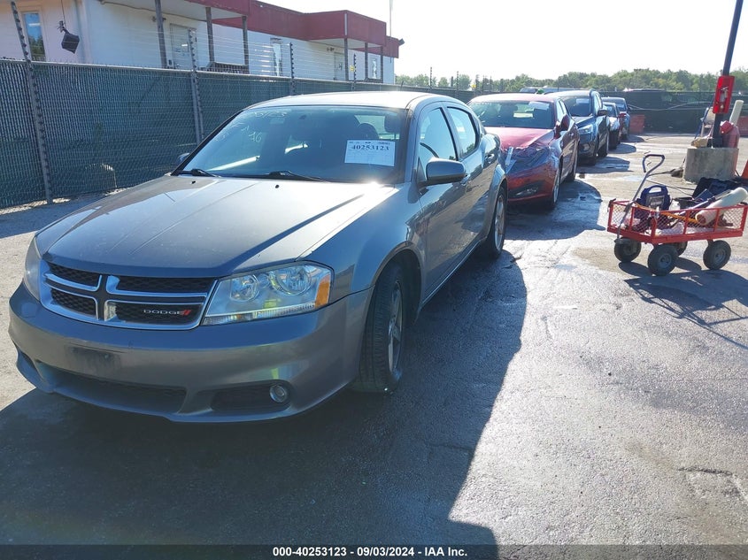 2013 DODGE AVENGER SXT - 1C3CDZCG3DN544875