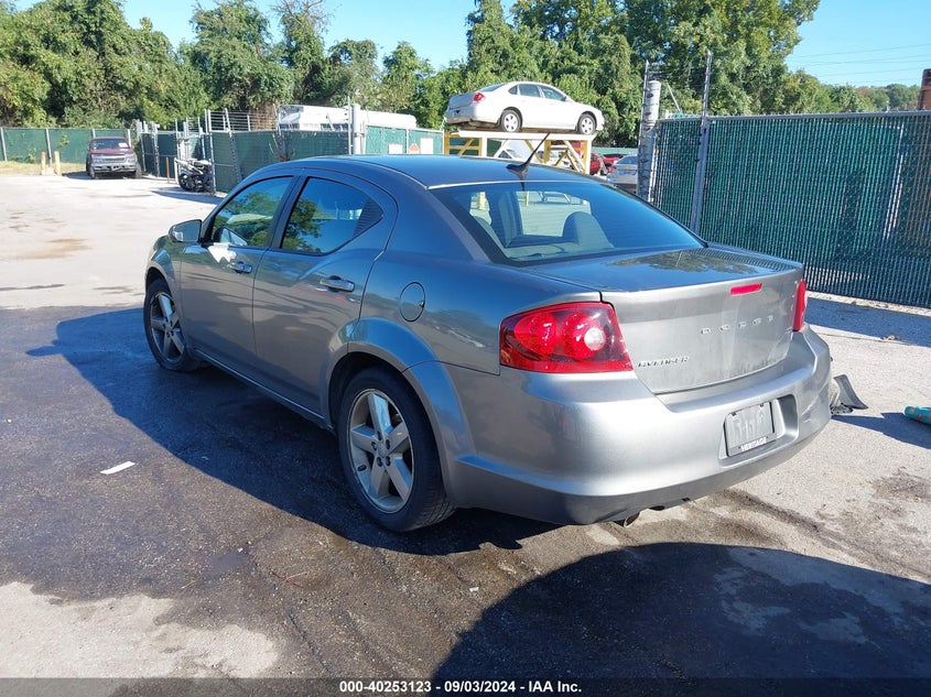 2013 DODGE AVENGER SXT - 1C3CDZCG3DN544875