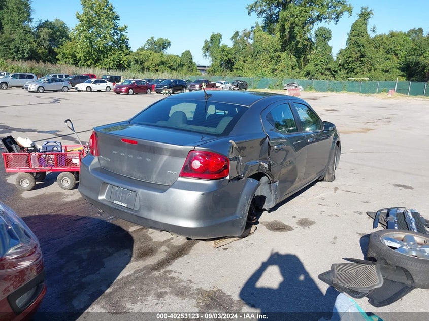 2013 DODGE AVENGER SXT - 1C3CDZCG3DN544875