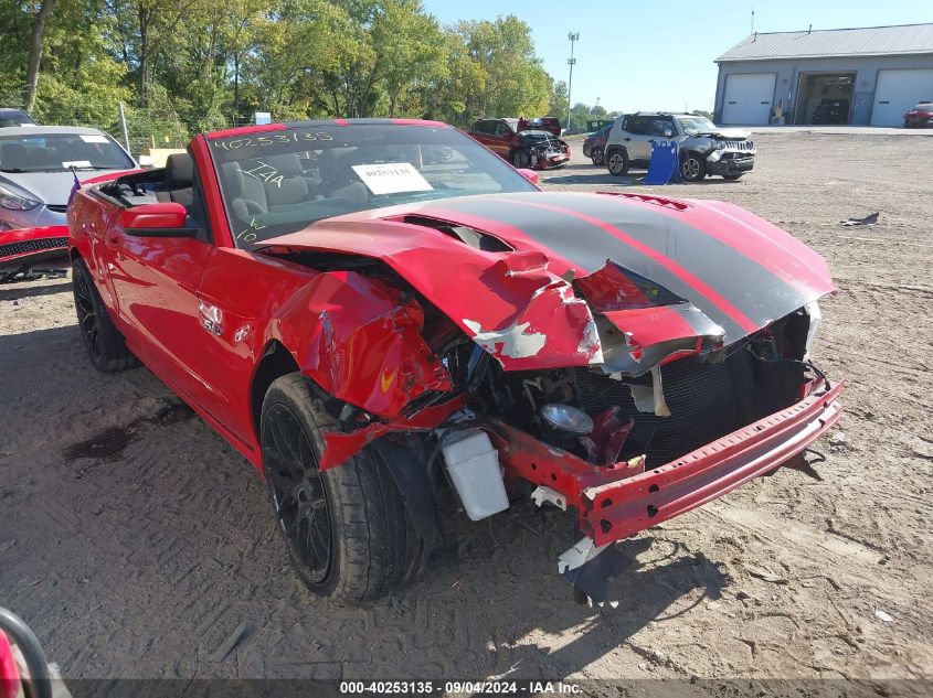 2013 Ford Mustang Gt VIN: 1ZVBP8FF4D5209598 Lot: 40253135