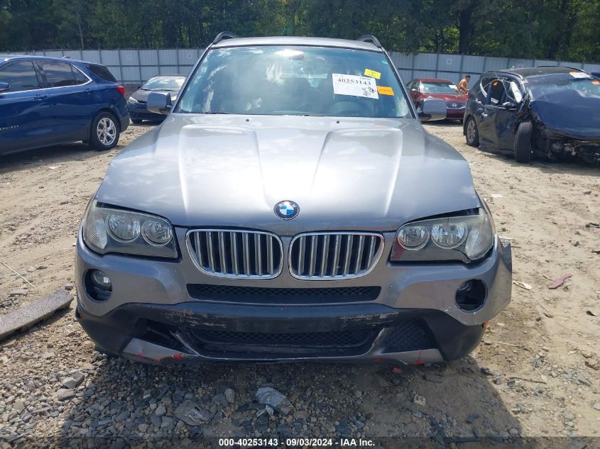 2009 BMW X3 xDrive30I VIN: WBXPC93469WJ24604 Lot: 40253143