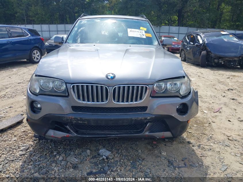 2009 BMW X3 xDrive30I VIN: WBXPC93469WJ24604 Lot: 40253143