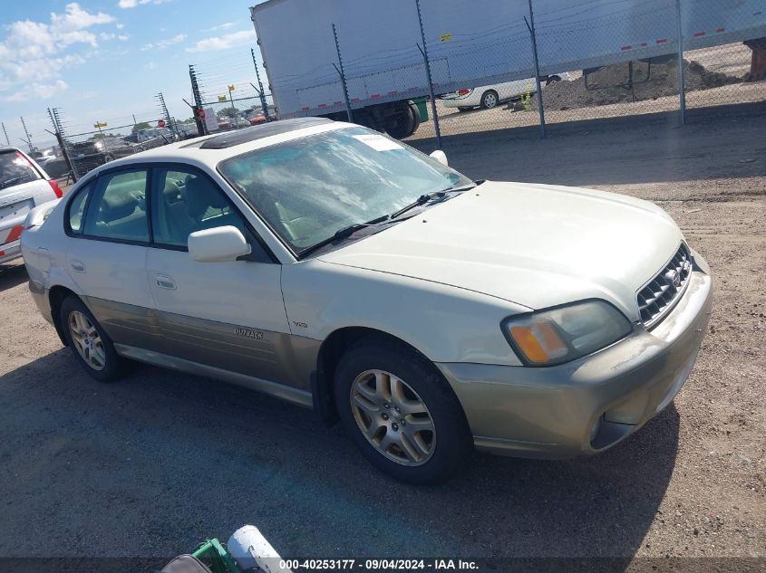 2003 Subaru Legacy Outback 3.0 H6/3.0 H6 Vdc VIN: 4S3BE896737201714 Lot: 40253177