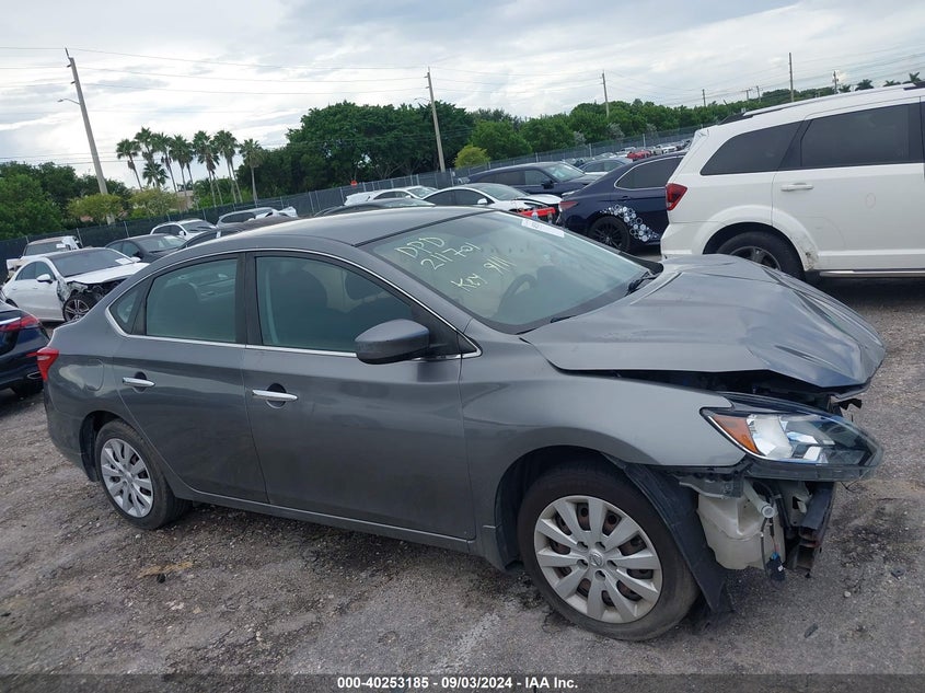 VIN 3N1AB7AP0KY211701 2019 NISSAN SENTRA S