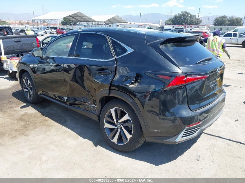 2021 Lexus Nx 300H VIN: JTJGJRDZXM2163710 Lot: 40253200