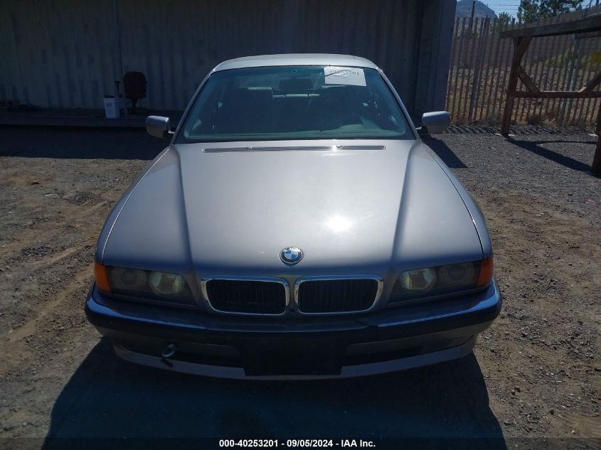 1995 BMW 740 I Automatic VIN: WBAGF6329SDH07171 Lot: 40253201