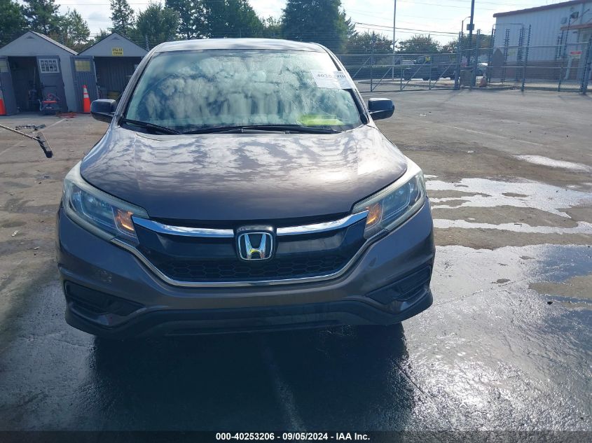 2015 Honda Cr-V Lx VIN: 2HKRM3H37FH557415 Lot: 40253206