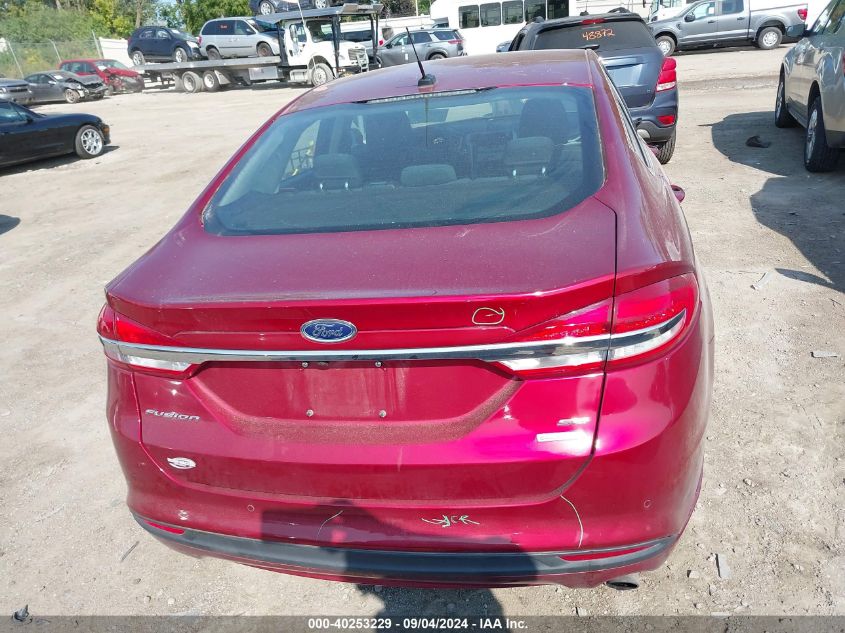 2018 Ford Fusion Se VIN: 3FA6P0HD1JR196339 Lot: 40253229