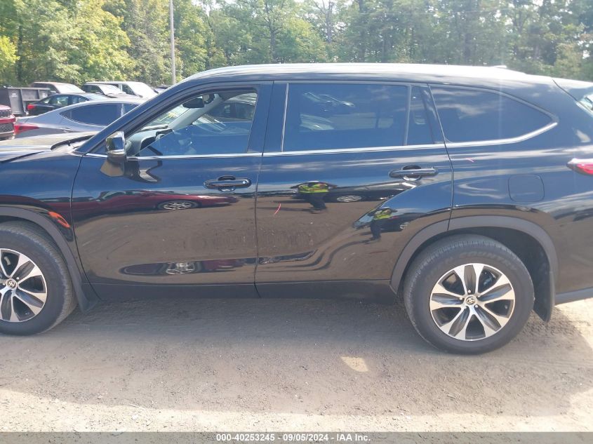 2020 Toyota Highlander Xle VIN: 5TDHZRBHXLS055265 Lot: 40253245