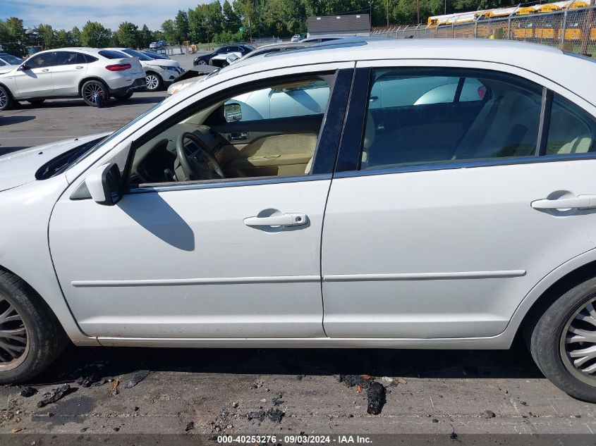 2006 Ford Fusion Sel VIN: 3FAFP081X6R235135 Lot: 40253276