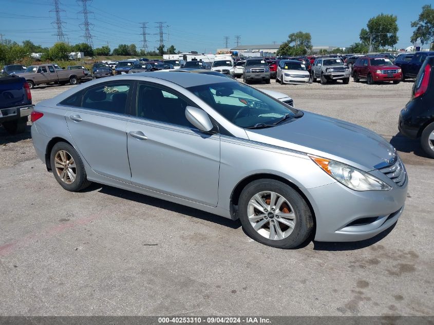 2012 Hyundai Sonata Gls VIN: 5NPEB4AC2CH452183 Lot: 40253310