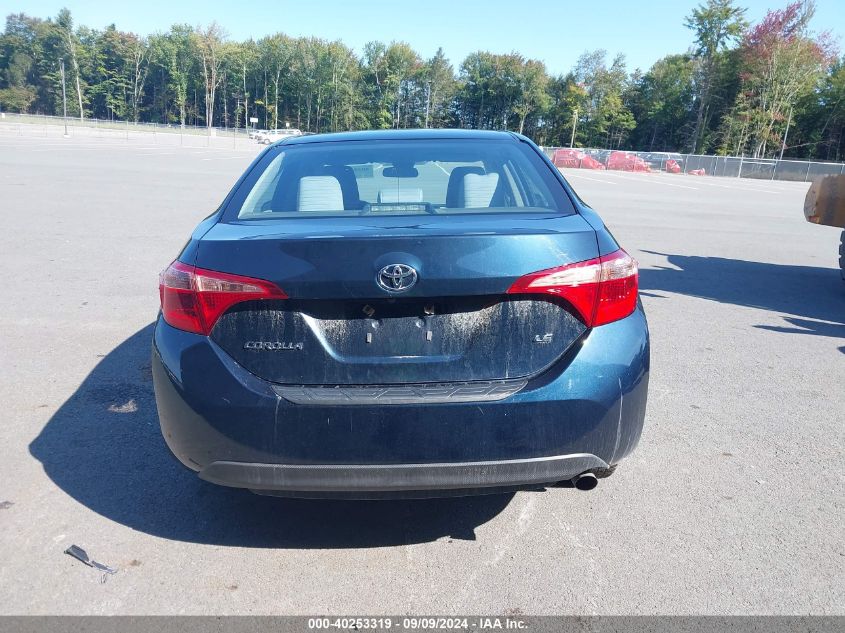 2018 Toyota Corolla Le VIN: 2T1BURHE4JC008501 Lot: 40253319