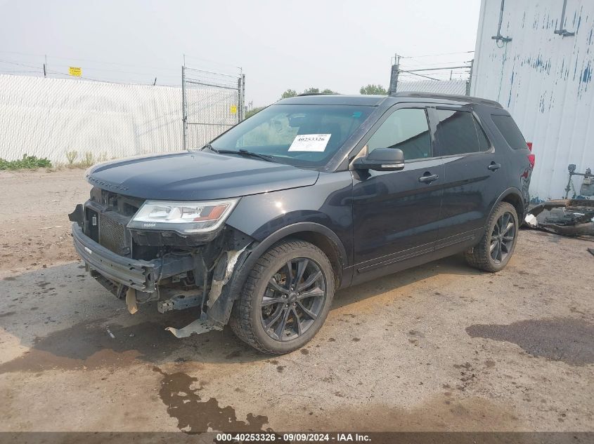 1FM5K8D86HGA43755 2017 FORD EXPLORER - Image 2