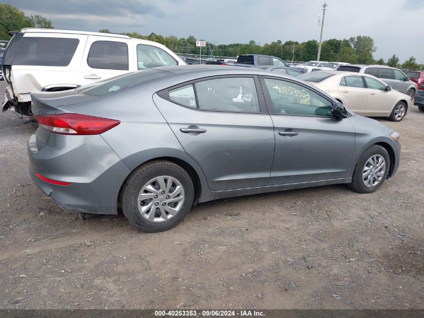 2018 Hyundai Elantra Se VIN: KMHD74LF8JU576879 Lot: 40253353