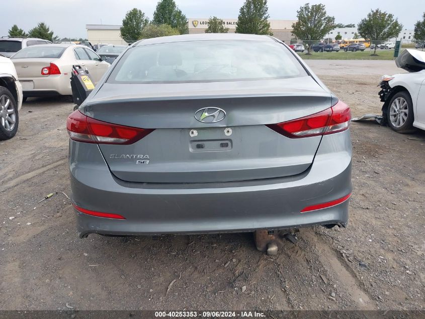 2018 Hyundai Elantra Se VIN: KMHD74LF8JU576879 Lot: 40253353