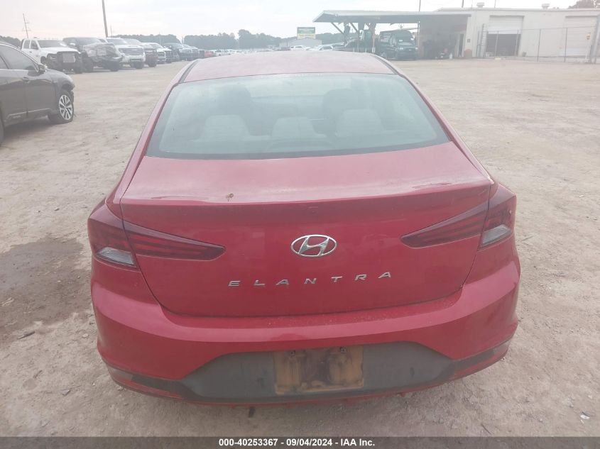 2019 Hyundai Elantra Se VIN: 5NPD74LF7KH477759 Lot: 40253367