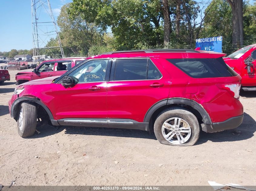 2020 Ford Explorer Xlt VIN: 1FMSK8DH0LGC58074 Lot: 40253370