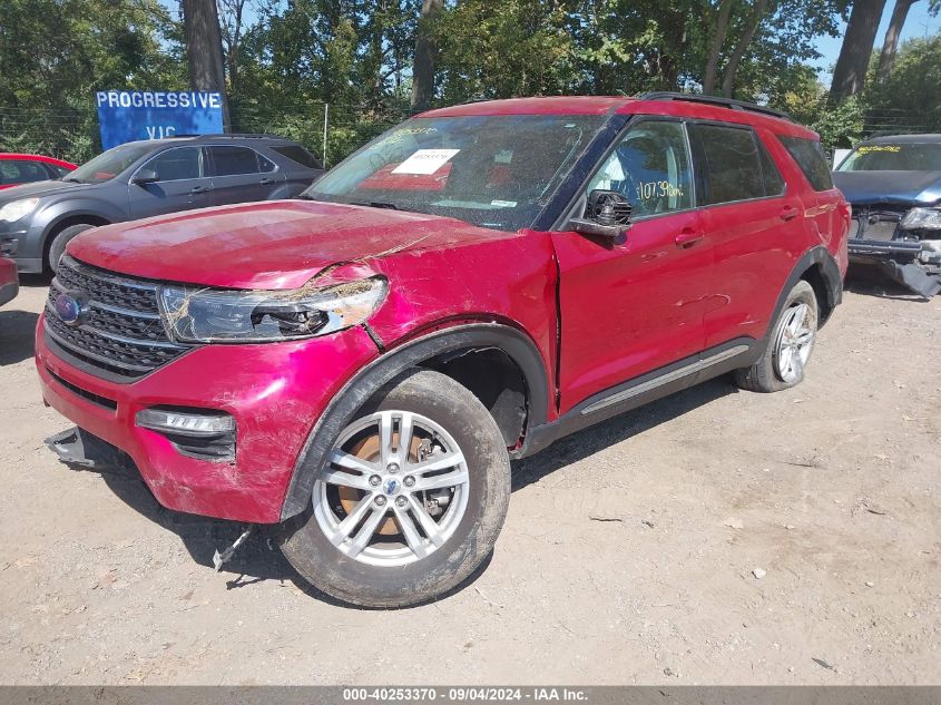 2020 Ford Explorer Xlt VIN: 1FMSK8DH0LGC58074 Lot: 40253370