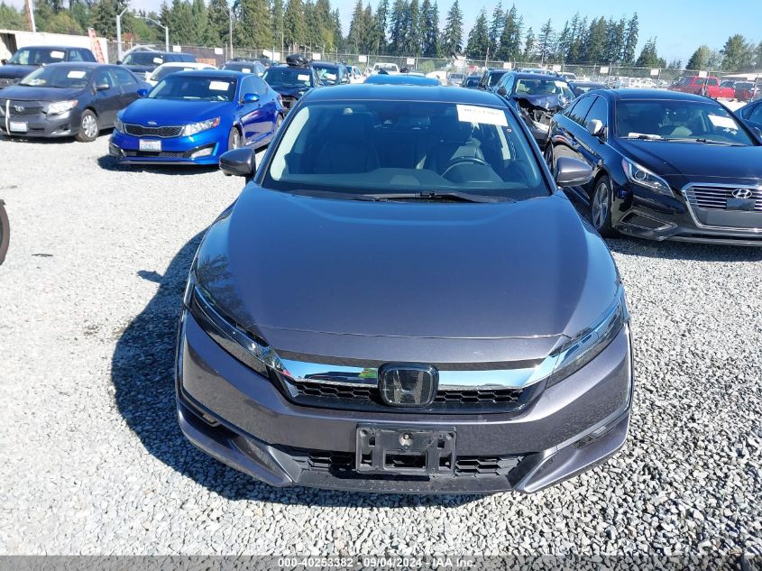 2018 Honda Clarity Plug-In Hybrid Touring VIN: JHMZC5F31JC014601 Lot: 40253382