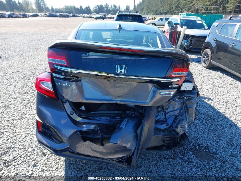 2018 Honda Clarity Plug-In Hybrid Touring VIN: JHMZC5F31JC014601 Lot: 40253382