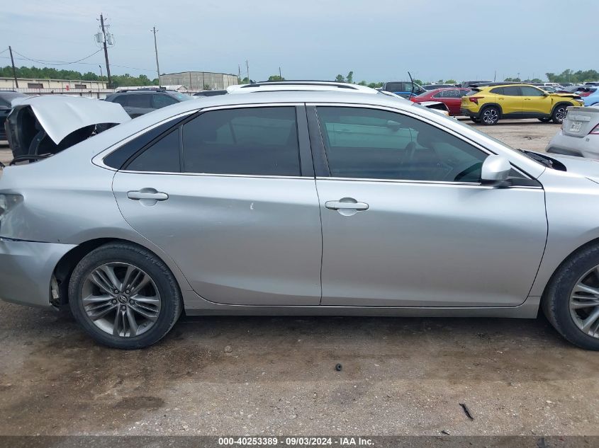 2016 Toyota Camry Se VIN: 4T1BF1FK9GU227143 Lot: 40253389